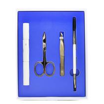 Kit de tratamento de sobrancelhas Eyeko Brow Brush & Spoolie Scissors e pinças Kit de tratamento de sobrancelhas Eyeko Brow Brush & Spoolie Scissors e pinças