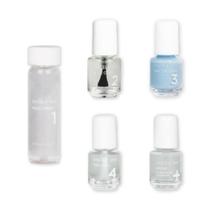 Kit de tratamento de unhas Dazzle Dry Mini, sistema de 4 etapas com loção, por favor Kit de tratamento de unhas Dazzle Dry Mini, sistema de 4 etapas com loção, por favor