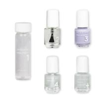 Kit de tratamento de unhas Dazzle Dry Mini, sistema de 4 etapas com verniz Faith Kit de tratamento de unhas Dazzle Dry Mini, sistema de 4 etapas com verniz Faith