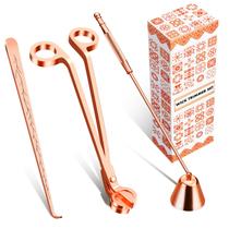 Kit de tratamento de velas Calary 3 em 1 Wick Trimmer, Snuffer & Dipper