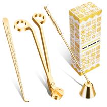 Kit de tratamento de velas Calary Candle Wick Trimmer, Snuffer & Dipper