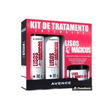 Kit De Tratamento Intensivo Lisos Mágicos - AVENCE HAIR