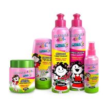 Kit de tratamento linha infantil kids Cabelo Cacheado Bio Extratus