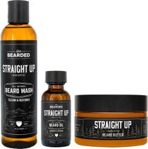 Kit de Tratamento para Barba Live Bearded - 3 Etapas: Lavagem, Óleo e Manteiga