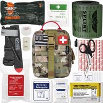 Kit de trauma de emergência EVERLIT com torniquete CAT e tala de 91 cm