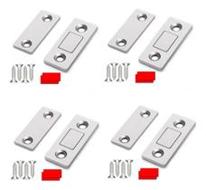 KIt de Trava Adesivo Magnético Portas e Gavetas KIt de Trava Adesivo Magnético Portas e Gavetas