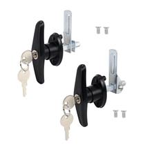 Kit de Trava T-Handle para Capas de Caminhão e Camper - Preto Kit de Trava T-Handle para Capas de Caminhão e Camper - Preto