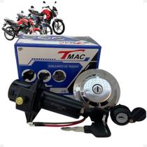 Kit De Travas Chave Ignição Tampa Tanque Lateral Trava Para Ybr125 ED Factor 125 K E ED 2008 a 2013