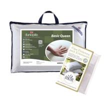 Kit de Travesseiro em Látex Basic Queen Com Capa Adicional