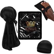 Kit de treinamento Wave Sanguanlun 360 Waves com Laydown Pad e Durag