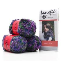 Kit de Tricô Cachecol Novità Scarf 100g - Lanafil