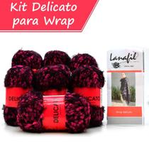 Kit de Tricô Wrap Delicato 100g - Lanafil