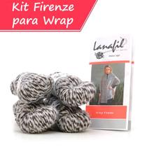 Kit de Tricô Wrap Firenze 100G - Lanafil