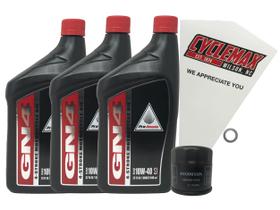 Kit de troca de óleo CYCLEMAX para Honda Shadow 750 1998-2005 Kit de troca de óleo CYCLEMAX para Honda Shadow 750 1998-2005