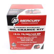 Kit de troca de óleo e filtro Mercury Marine 75hp-115hp 4 Stroke Kit de troca de óleo e filtro Mercury Marine 75hp-115hp 4 Stroke