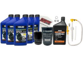 Kit de troca de óleo marítimo CYCLEMAX F150-F200 10W30 Yamaha