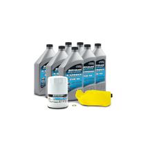 Kit de Troca de Óleo Quicksilver 25W-40 7L Filtro e Vedação