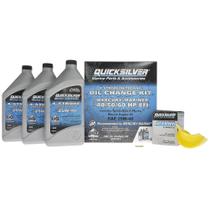 Kit de Troca de Óleo Quicksilver 25W-40 para Motores Mercury 40-60hp