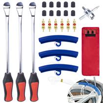 Kit de Troca de Pneus ecocstm 31 cm Espátulas para Pneus com Protetor de Aro Kit de Troca de Pneus ecocstm 31 cm Espátulas para Pneus com Protetor de Aro