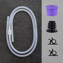 Kit de tubo extensor para dispensador de sabão GAGALIFE 120 cm em silicone Kit de tubo extensor para dispensador de sabão GAGALIFE 120 cm em silicone