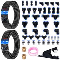 Kit de tubulação Air Line Taiidaues 1/4 3/8 Conexões de conexão rápida Kit de tubulação Air Line Taiidaues 1/4 3/8 Conexões de conexão rápida
