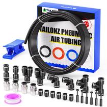Kit de tubulação de ar de poliuretano TAILONZ PNEUMATIC 10m 6,35mm