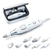 Kit de unhas 7 em 1 Nail Drill Beurer MP42 com luz LED e estojo