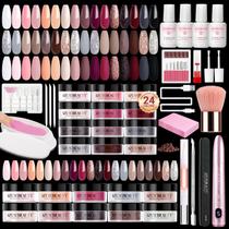 Kit de Unhas AZUREBEAUTY com Pó Dip Powder e Furadeira Elétrica - 24 Cores Kit de Unhas AZUREBEAUTY com Pó Dip Powder e Furadeira Elétrica - 24 Cores