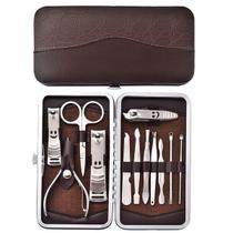 Kit de Unhas Completo 12 Peças com Cortador e Tesoura Kit de Unhas Completo 12 Peças com Cortador e Tesoura
