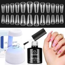 Kit de unhas: conjunto de extensão de unhas Beetles Gel com 504 unidades de pontas de unhas