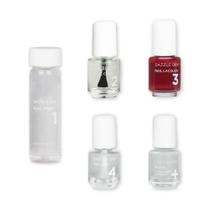 Kit de unhas Dazzle Dry Mini 4 Step System C.E.O. Wine Red