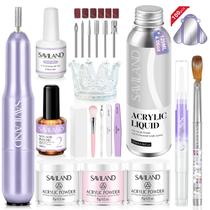Kit de unhas de acrílico SAVILAND com Drill Professional Salon