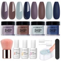 Kit de Unhas Dip Powder AZUREBEAUTY - 4 Cores e Acessórios