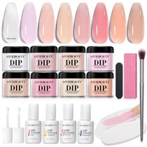 Kit de Unhas Dip Powder AZUREBEAUTY - 8 Cores Translúcidas Kit de Unhas Dip Powder AZUREBEAUTY - 8 Cores Translúcidas