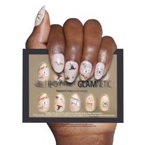 Kit de unhas Glamnetic Harry Potter Hogwarts 30 da Press On Nails