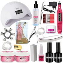 Kit De Unhas Profissional Gel Cabine Sun 5 48w Uv&Led - Kalon Nails