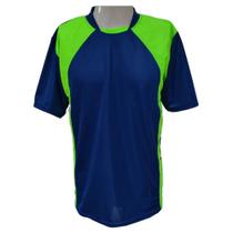 Kit de Uniforme Esportivo Com 20 Camisas Marinho/Limão - TRB