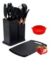 Kit De Utencilios De Silicone Com 19 Peças Para Cozinhar. MM-JJ13