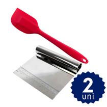 Kit de Utensilios de Cozinha 3 pçs Essenciais Multiuso com Espátula Pão Duro Kit de Utensilios de Cozinha 3 pçs Essenciais Multiuso com Espátula Pão Duro