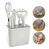 Kit De Utensílios De Cozinha 6 Peças Inox Multifuncional