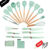 Kit de Utensílios de Cozinha com 19 Peças