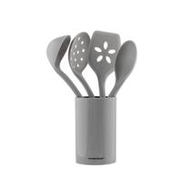 Kit de Utensílios de Cozinha Hamilton Beach 5 Peças Com Suporte