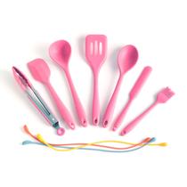 Kit de Utensílios de Silicone com 8 Peças Amarrador - Oikos