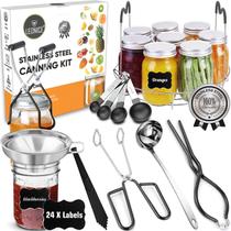 Kit de Utensílios para Conservas LEONICE em Aço Inoxidável Kit de Utensílios para Conservas LEONICE em Aço Inoxidável