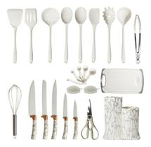 Kit De Utensílios Para Cozinha Em Silicone 21 Peças Kit De Utensílios Para Cozinha Em Silicone 21 Peças