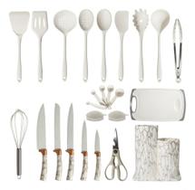 Kit De Utensílios Para Cozinha Em Silicone 21 Peças Kit De Utensílios Para Cozinha Em Silicone 21 Peças