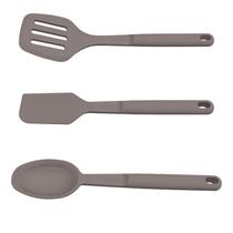 kit de Utensílios Tramontina Softta em Silicone Cinza 3 Peças kit de Utensílios Tramontina Softta em Silicone Cinza 3 Peças