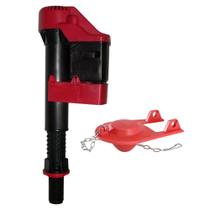 Kit de válvula de enchimento de vaso sanitário e aba Korky 818Z Leak Detect Kit de válvula de enchimento de vaso sanitário e aba Korky 818Z Leak Detect