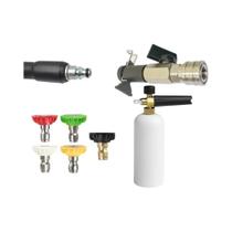Kit De Válvula De Esfera De Alta Pressão Com Conexão Rápida De 1/4'' Para Mangueiras Karcher, Lavor,