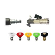 Kit De Válvula De Esfera De Conexão Rápida De Alta Pressão De 1/4" Para Mangueira Karcher Lavor